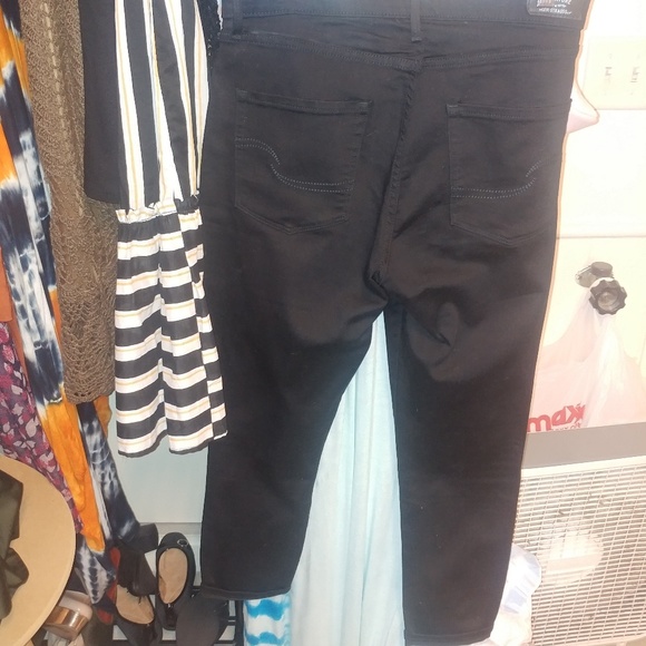 ❤trade // High rise ankle skinny black pants - Picture 3 of 8